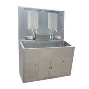 SCRUB STATION 2 Person Stainless Steel
