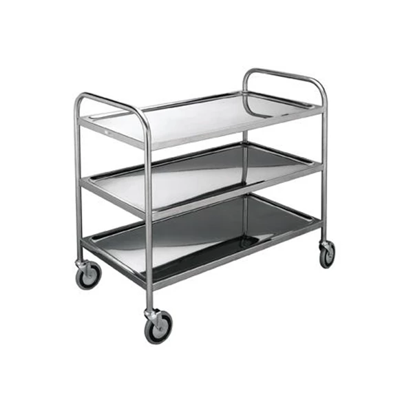 INSTRUMENT TROLLEY STAINLESS